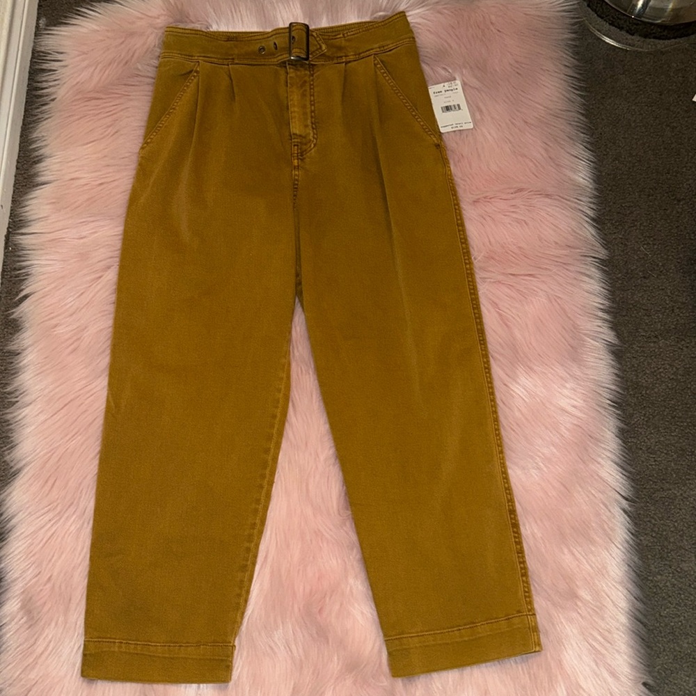 Free People cropped jeans